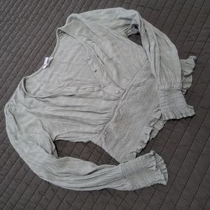 Long Sleeve Crop Top